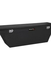 TrailFX Crsovr Deep Sgl Lid Pwdr Ctd Black 16 Gauge Alum 69x19.25x19.5 Cap W/Tray                                     - 111702 - Image 2